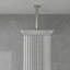 Tête de douche à pluie ultra mince 10 po à fixation au plafond 2,5 GPM-101692202