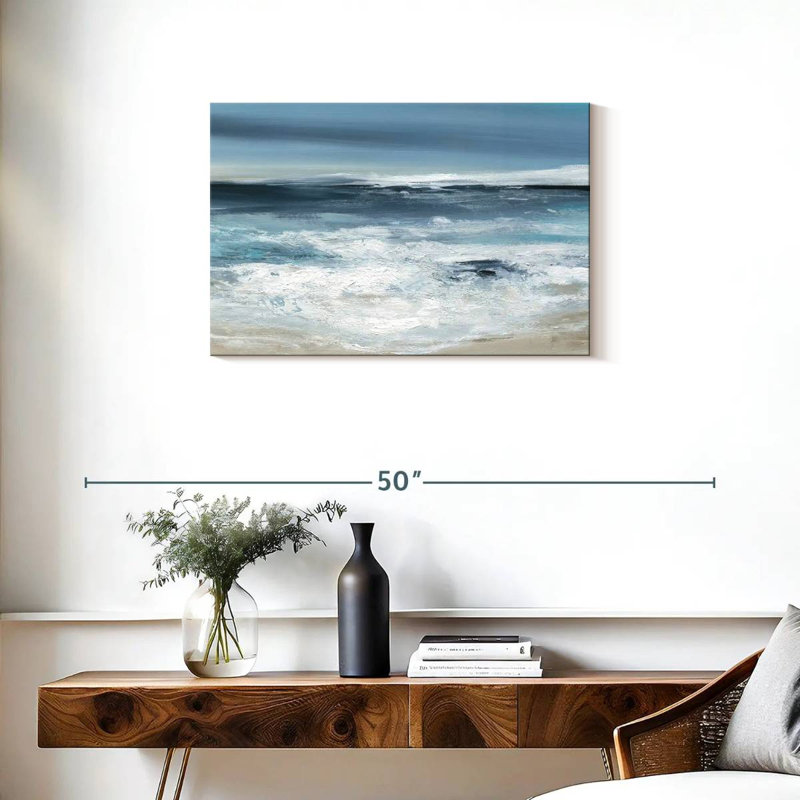Avery Long Beach Waves, H 20 po x l 30 po