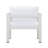 Aynura Modern Aluminum Outdoor Lounge Chair with Cushions-96924412