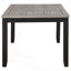 Ensemble de table de salle à manger gris et noir-121089939