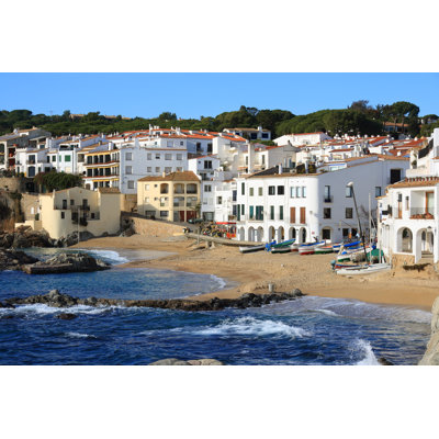 Sea Shore At Costa Barva - Wrapped Canvas Print