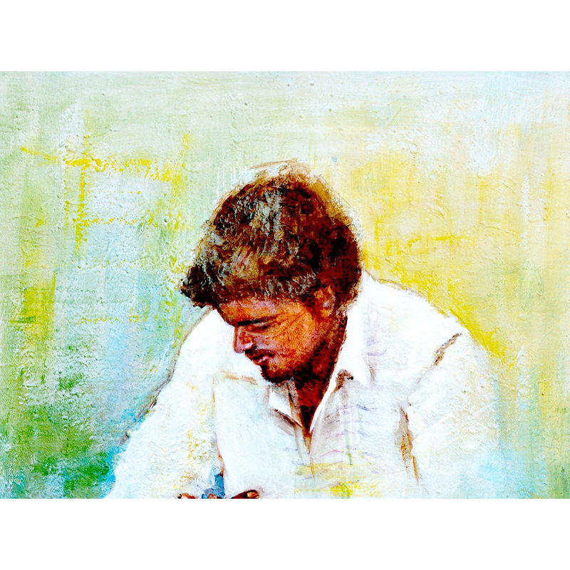 Deep In Thoughts | Acrylic On Canvas | By Usha Shantharam