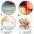 Midcentury Square And Shapes Harmony II - Abstract Metal Wall Art Decor-724731911