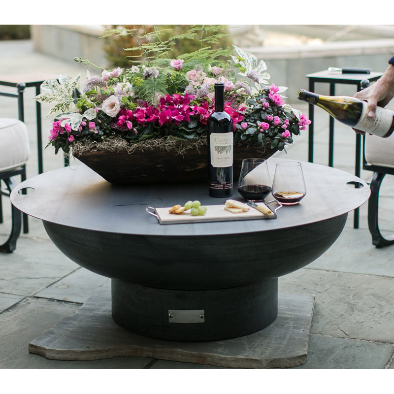 Harrogate Round Steel Fire Pit Lid, 54" x 54"
