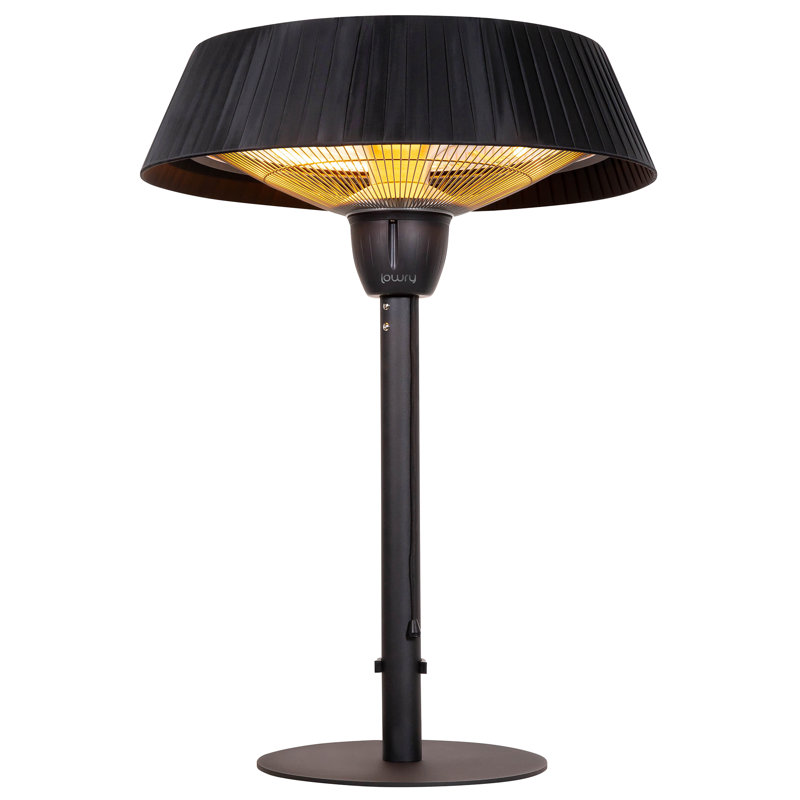 Lowry LTTPTH3 1.5kW Table Top Patio Heater in Black