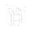 BAZ Upholstered Stool-608224915-608224916