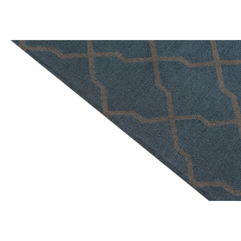 Tapis bleu 5x8 Pineland