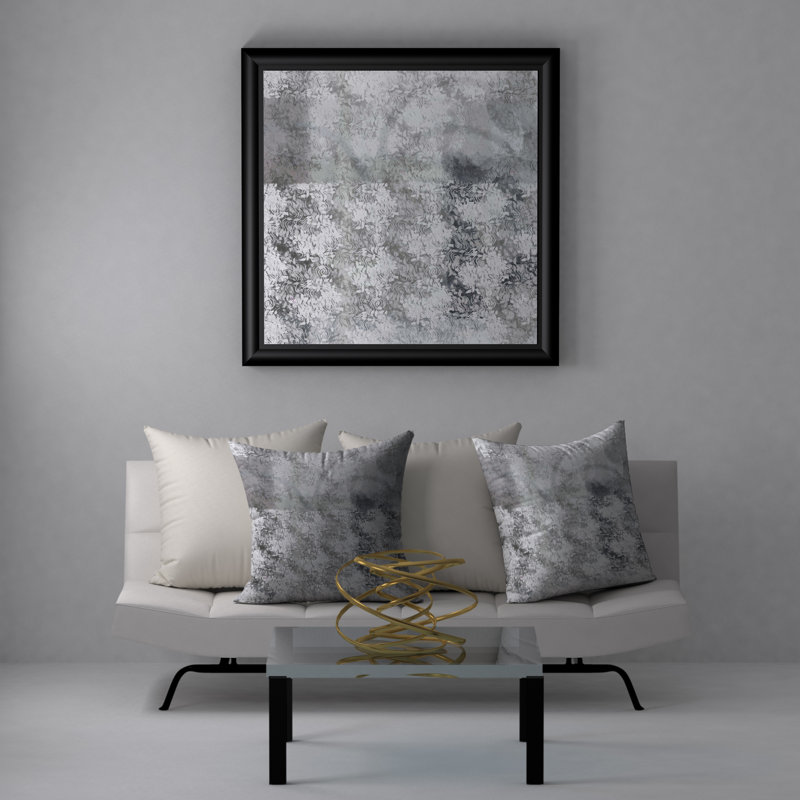 Housse de coussin carrée/insert, 24 po x 24 po