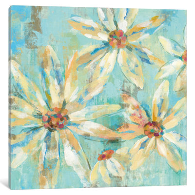 « fjord floral i », reproduction d’art sur toile