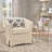 Aajaylah Upholstered Swivel Barrel Chair-676207709
