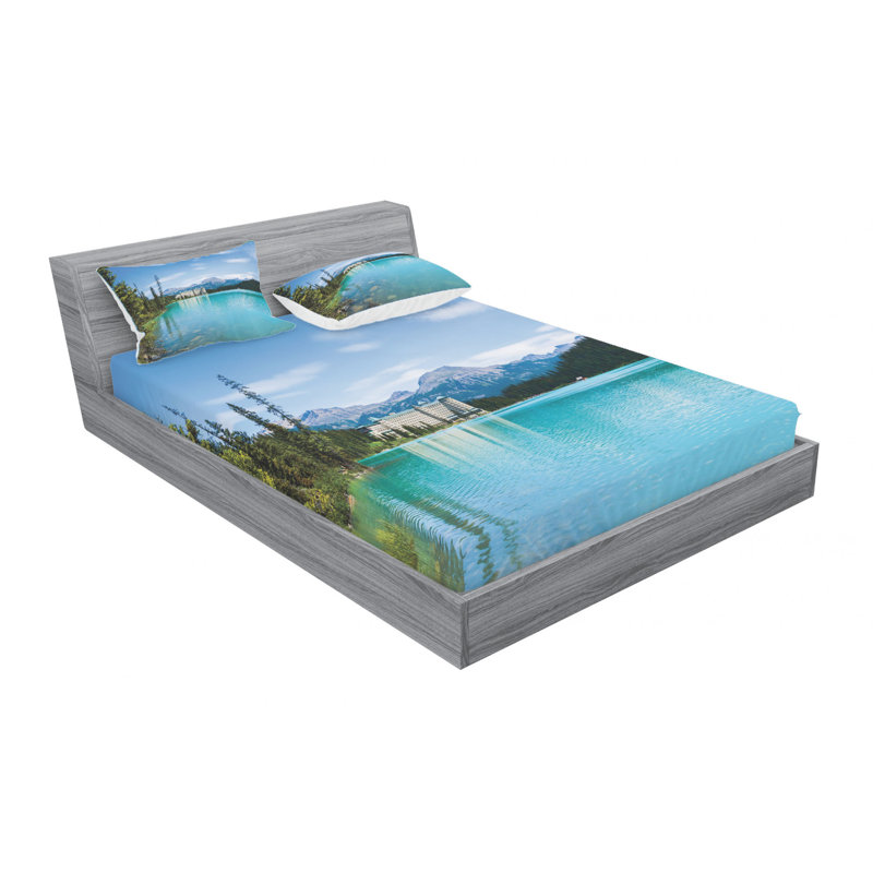 Microfiber Sheet Set, Full Sheet Set with Fitted Sheet