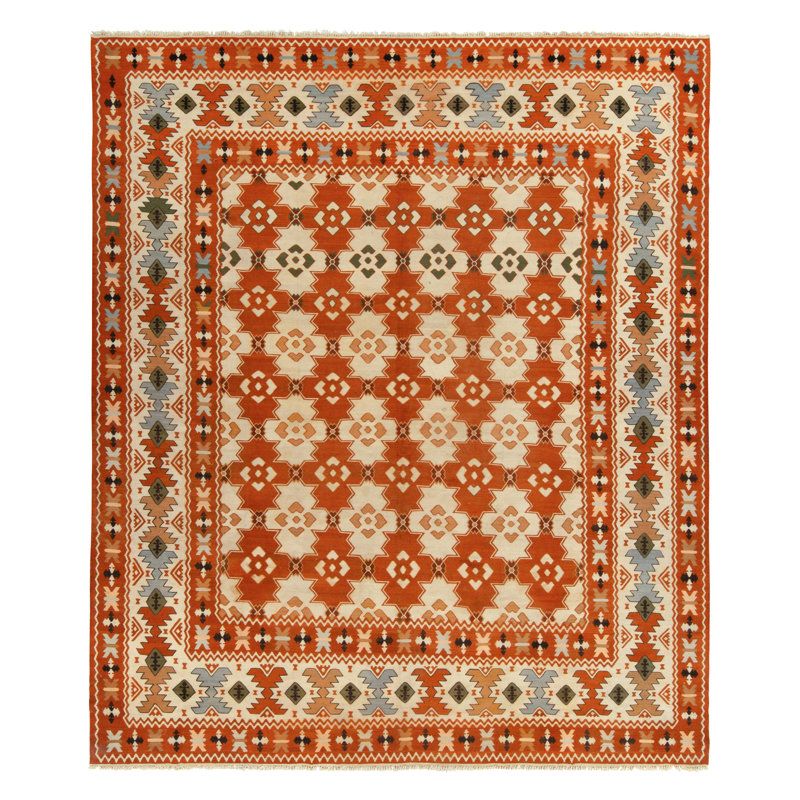 One-of-a-Kind 9’9” X 11’6” Hand Knotted Area Rug