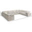 Canapé modulaire réversible en velours Cozy-988167172