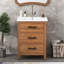 Meuble-lavabo 24 po avec lavabo en céramique