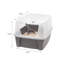 IRIS Open-Top Plastic Cat Litter Box with Shield with Scoop-918474594