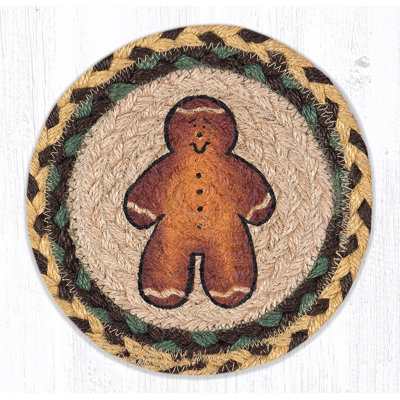  Tapis pour boisson Gingerbread Man Round Coaster