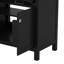 Ensemble de meuble-lavabo 60 po avec double meuble-lavabo et double lavabo en céramique-344133821