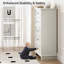 Armoire blanche à cinq tiroirs (1 pièce)