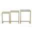 Tables gigognes 3 pièces Elegant Gold-26348802
