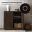 Buffet décoratif en bois massif à 2 portes Martha Modern-986952270