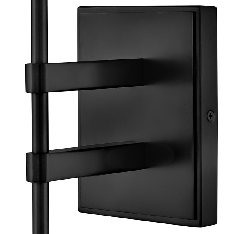 Benton 1 - Light Wallchiere, Black