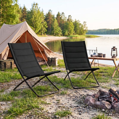 Folding Reclining Beach Chair