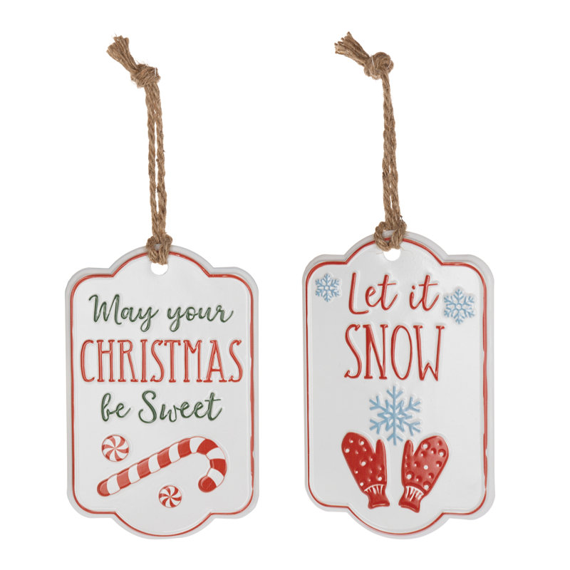 Gorynski 8.5'' Metal Holiday Shaped Ornament