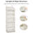 The Door Organizer with 6 Large Pockets 12 Side Pockets