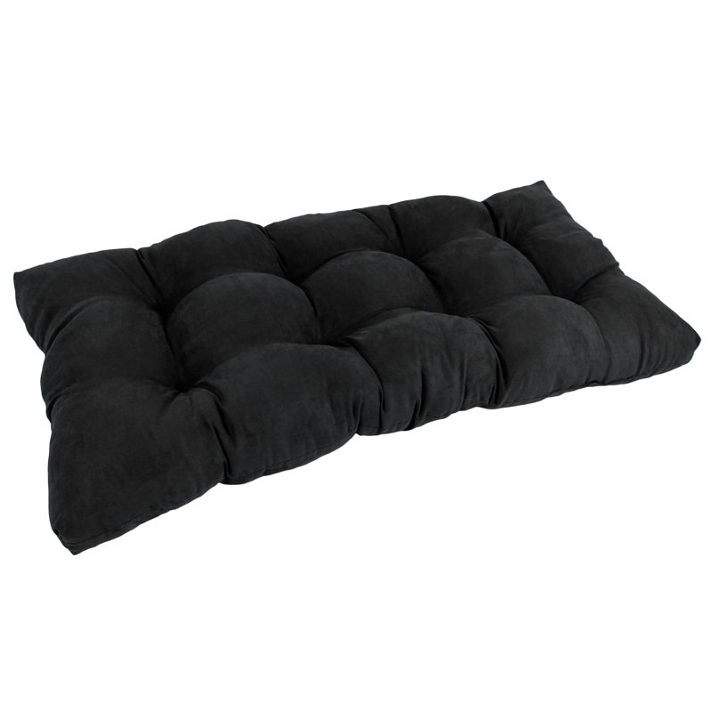 Coussin de banc d'intérieur, Noir