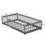 Lit plateforme simple en bois pour enfants avec garde-corps de sécurité pour chambre à coucher-1371930809