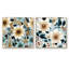 Ivoire et turquoise - Élégance côtière à motif floral-1607846709-1607846706