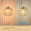 1 - Luminaire suspendu simple avec abat-jour en verre coloré-922346276