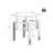 Tempered Glass Tea Table With Metal Legs-841723115-841723113
