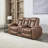 Berwin 2 SEATER FABRIC AUTO RECLINER SOFA WITH CONSOLE GREY-491534724
