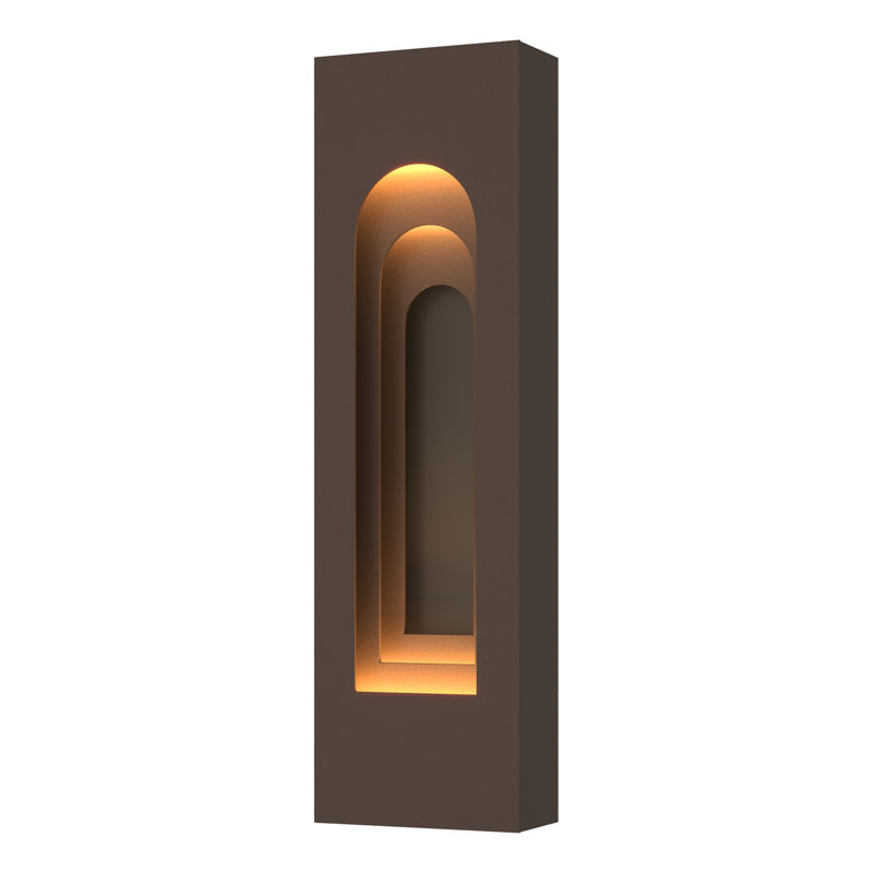 Procession Arch Outdoor Sconce, 27.5" H x 8" W x 3.9" D, Coastal Dark Smoke, Coastal Bronze