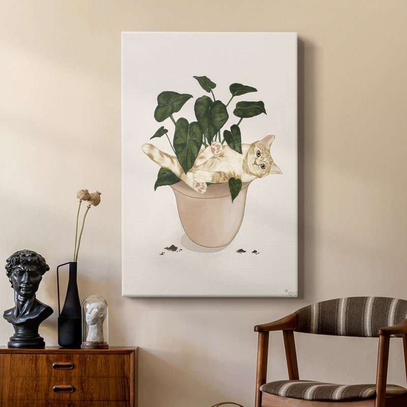 Happy Gardening I - Gallery Cavas, H 48 po x l 32 po