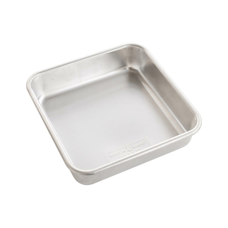 Nordic Ware 8.6 in W X 8.6 in L Cake Pan Silver 1 pc