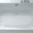 DreamLine Caribbean 66 in. L x 23 in. H White Acrylic Freestanding Bathtub