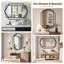 Miroir mural Hexagon-1905795164