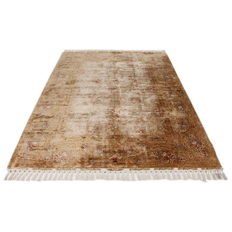 Tapis turc en soie 6x8