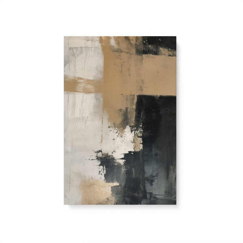 Reproduction sur toile de mélancolie hues, H 18 po x l 12 po x P 1,25 po, Toile tendue