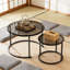 Ensemble de 2 tables basses Modern Modern