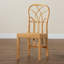 Chaise d'appoint en chêne Bergur