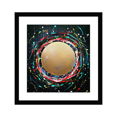A Part Of Space | Acrylic And Mixed Media | With Frame | By Ashish Agarwal