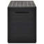 WFX Utility 44cm W 290L Water Resistant Plastic Lockable Deck Box in Anthracite