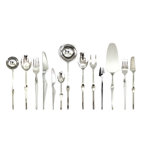 Ergonomica 113 - Piece Stainless Steel Flatware Set - Service for 12
