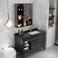 Armoire à pharmacie avec miroir réglable, armoire de rangement murale avec tablette réglable Winston Porter, armoire de rangement à miroir pour salle de bain intérieure-445573193