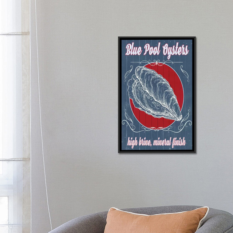 Impression sur toile, H 26 po x l 18 po x P 1,5 po, Toile avec cadre flottant noir, Pas de tapis