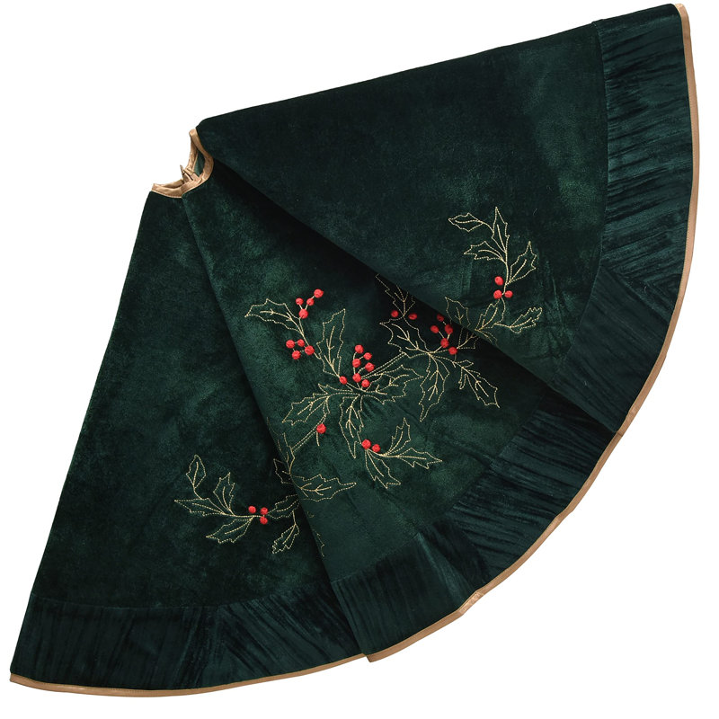 Andrez Velvet Tree Skirt