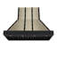 Hotte de cuisine 48 po noir Ambader-129105986